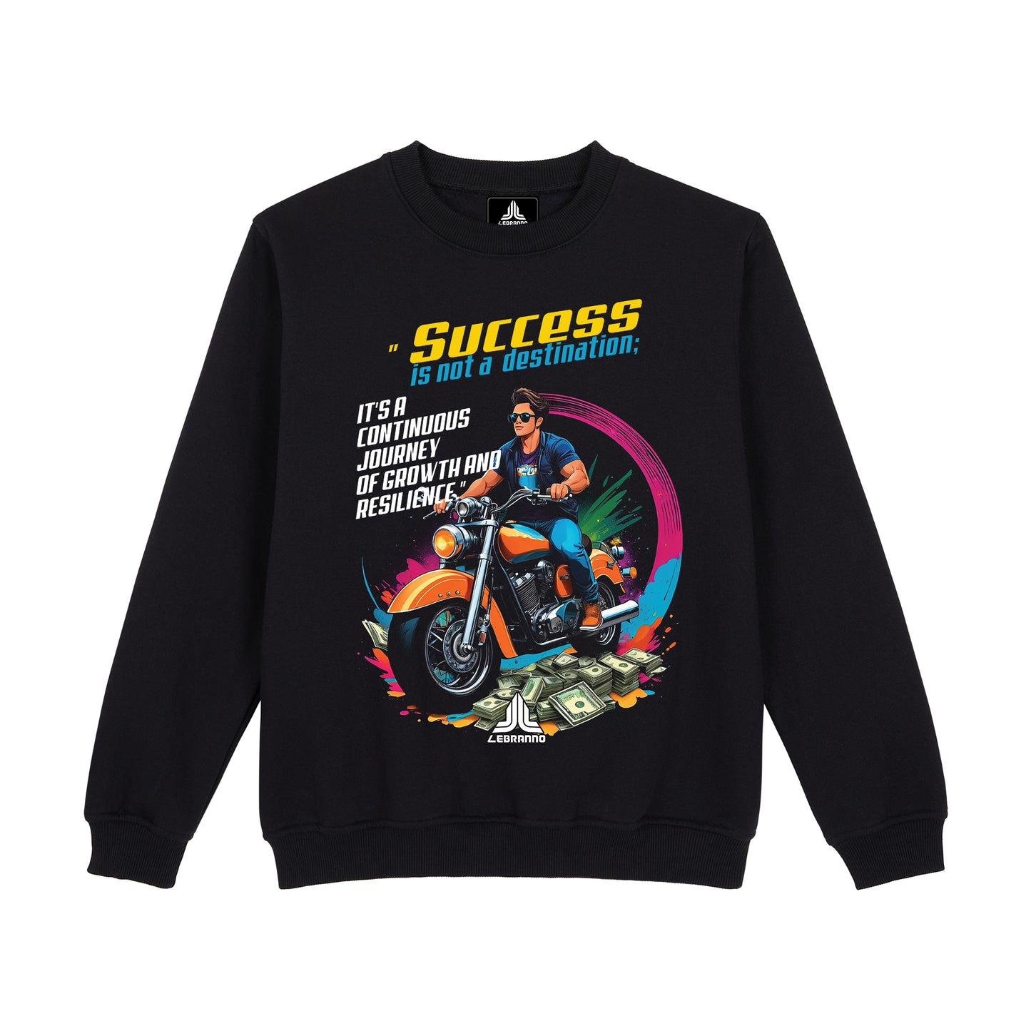 SUCCESS IS NOT A DESTINATION V1 Sweatshirt's