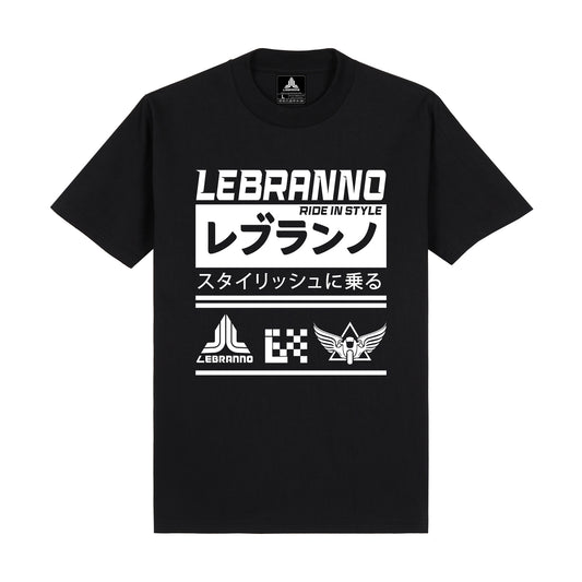 LEBRANNO RACING TEE (BLACK)