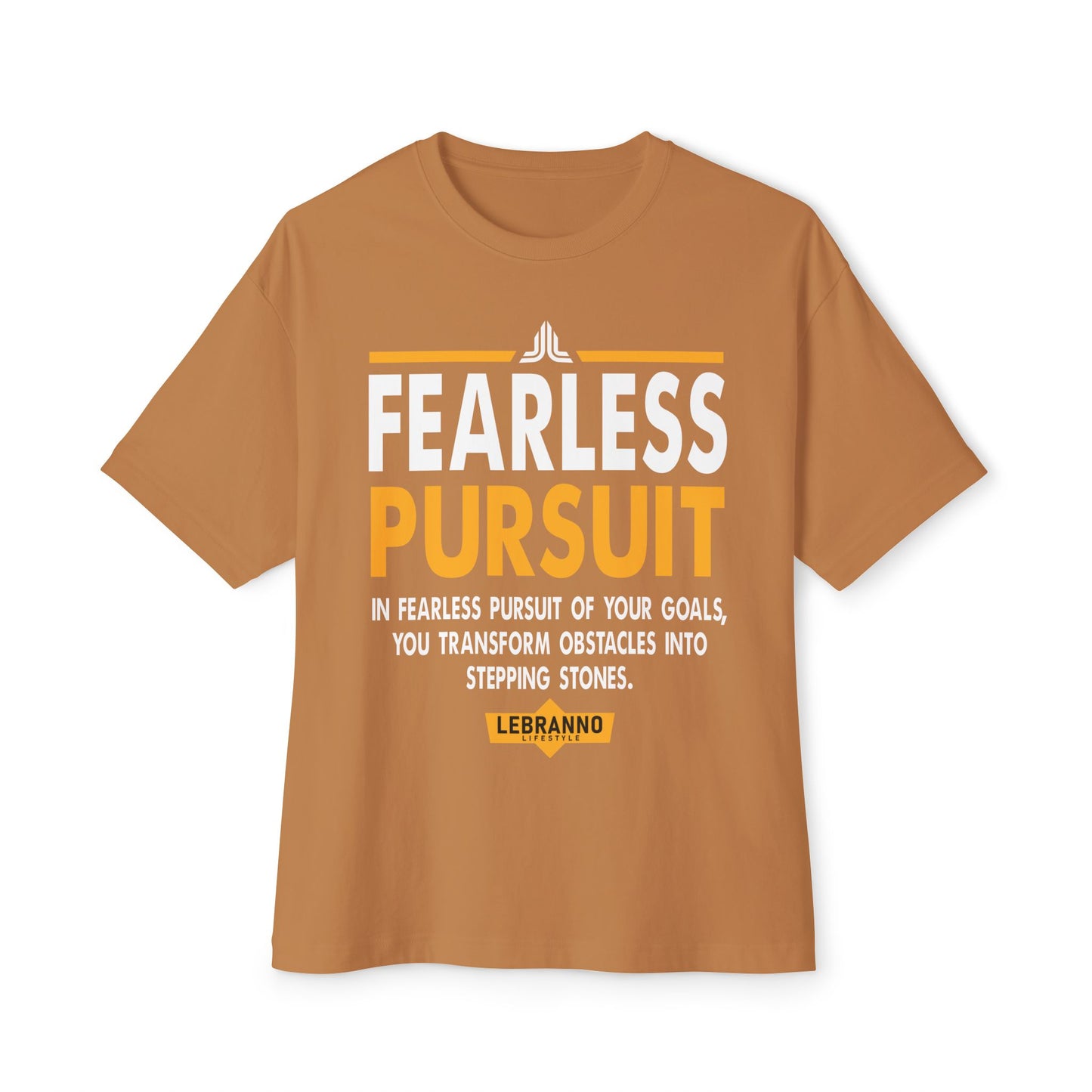 Fearless Pursuit Tee — Motivational Graphic T-Shirt