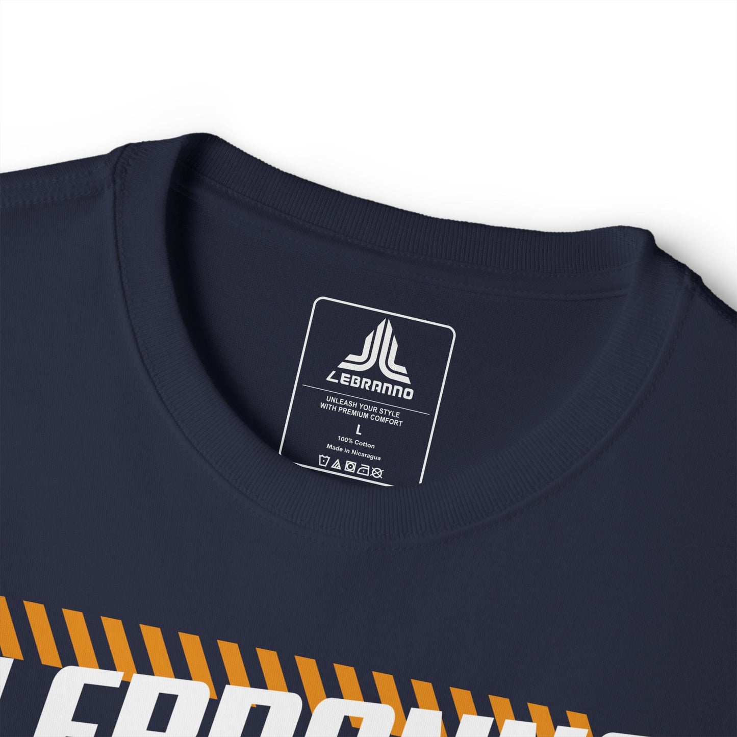 Motorcycle Race Graphic Tee — "LEBRANNO" Racing Rider Design - Road to success